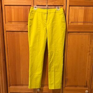 Boden Richmond 7/8 Trousers Chartreuse